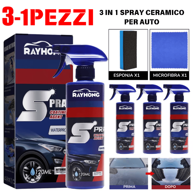 RAYHONG™ Spray Rivestimento Auto